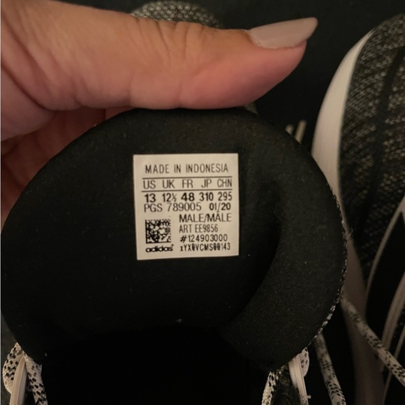 Men’s grey size 13 Adidas cloud foam comfort sneakers - Picture 3 of 4